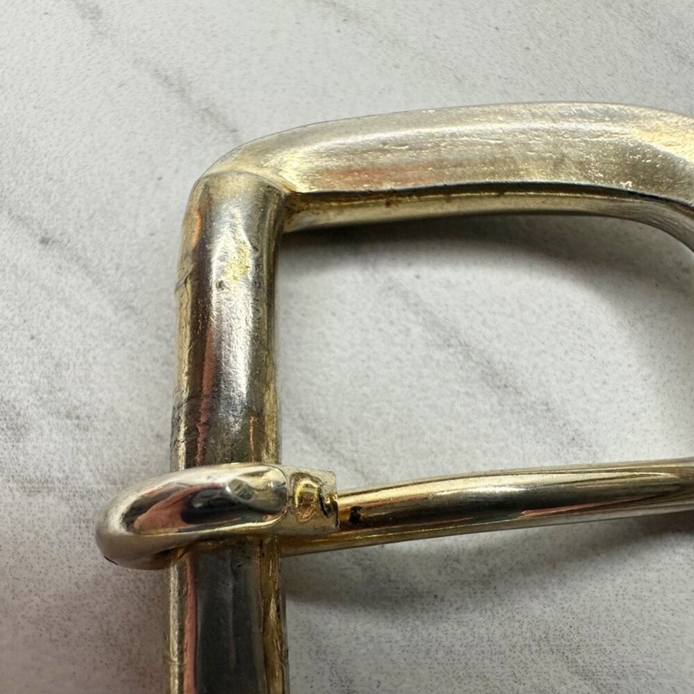 Silver Gold Tone Rounded Simple Belt Buckle Basic Classic ✨ - Picture 8 of 11